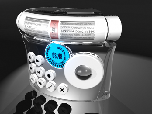 Interface mit einem Ausschnitt des Datenarchivs im Display alt text goes here